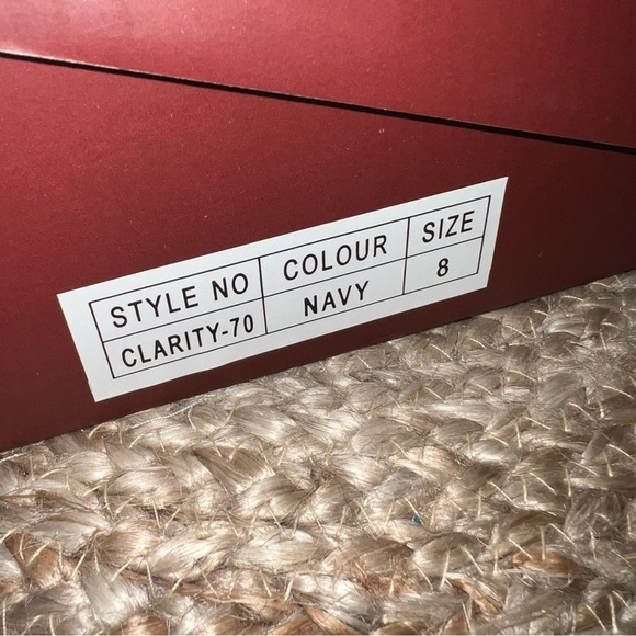 Henry Ferrera Clarity Navy Rainboots - Picture 10 of 11